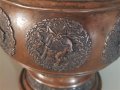 200 годишна - 18ти век колекционерска Китайска бронзова ваза, снимка 6