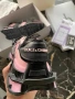 Dolce & Gabbana Дамски Маратонки 36-40 Номер Черно и Розово Клас Оригинал Реални Снимки , снимка 9