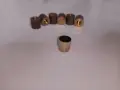 Декоративно месингово "цилиндърче" ф10х10 мм., снимка 3