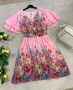 флорална рокля , снимка 2