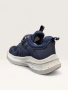 Детски маратонки с лепенка в тъмносин цвят W585080 navy, снимка 3