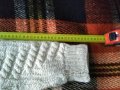 Бял мъжки пуловер от естествена мериносова вълна размер l, снимка 6