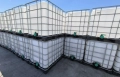 Бидони 1 тон 1000л ibc съдове за вода Пловдив, снимка 1