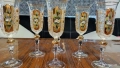 позлатени кристални чаши Бохемия Чехословакия , снимка 6