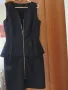 Класическа елегантна черна рокля без ръкав DiKa разм.38,нова, снимка 1