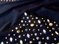 Нова рокля M&S черна с камъчета  S под коляно, снимка 4