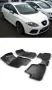 Гумени стелки RizLine съвместими с Seat Leon II 2005-2012, снимка 6