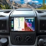Нова Android 15 мултимедия 1DIN CarPlay Ducato 9" 4+64GB GPS за кола, снимка 1