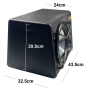 Баскаса Субуфер Активен за Багажник 10"KARLRE -800W, снимка 4