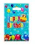 сини червени торта Happy Birthday 10 бр торбички за сладки подарък рожден ден парти, снимка 2