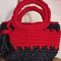 Плетена чанта на една кука , снимка 1