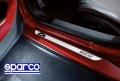 Комплект декоративни Лайсни за прагове Sparco -  2 броя, снимка 1