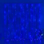 Коледни лампички с 300Led лампи 3 метра на 3 метра ,коледна завеса с дистанционно., снимка 3