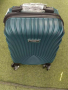 Стилен куфар с колелца за ръчен багаж с твърдо покритие , снимка 10