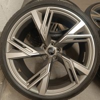 Оригинални джанти с гуми летни 22 цола за Audi Rs6 Rs7 дот 2021г, снимка 2 - Гуми и джанти - 44184703