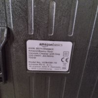 Прахосмукачка с торба АmazonBasics 700 w внос от Германия, снимка 3 - Прахосмукачки - 38561043