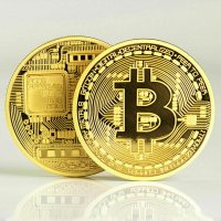 Биткойн монета / Bitcoin ( BTC ) - Gold, снимка 2 - Нумизматика и бонистика - 31223253