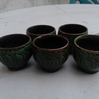 стари керамични чашки, снимка 1 - Антикварни и старинни предмети - 35256521