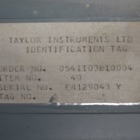 Индикатор TAYLOR INDICATOR 1402K11200-E8129043, снимка 3 - Резервни части за машини - 37461047