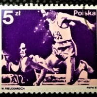 Полша, лот 4 - пощенски марки "Спорт", 1*9, снимка 8 - Филателия - 31282621