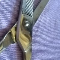 Фризьорска ножица за филиране- Solingen Mreka 170х70мм, снимка 11 - Машинки за подстригване - 34302669