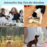 CIIVURR Squeaky Dog Интерактивна играчка за дъвчене Октопод, снимка 6 - За кучета - 42509856