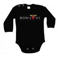 Бебешко боди Bon Jovi 4, снимка 2 - Комплекти за бебе - 35006088