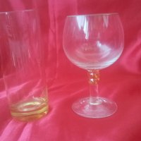 Чаши калиево стъкло за безалкохолно и за вино комплекти по 6 бр, снимка 1 - Чаши - 30161942