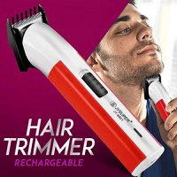 Машинка за подстригване акумулаторна- JY SUPER Hair Trimmer Model No.8801, снимка 5 - Тримери - 37686507