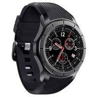 3G+Wi-Fi Смарт Часовник със Сим карта Часовник Smartwatch с телефон iUni DM368, 3G, GPS, HR, Black, снимка 3 - Мъжки - 42893369