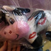 Плюшена пеперуда и крава с целувки, снимка 4 - Плюшени играчки - 30957307