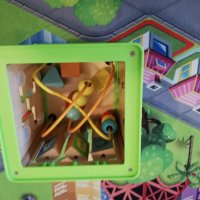 EICHHORN Образователен дървен куб Игрален център, снимка 3 - Образователни игри - 31382350