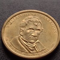 Възпоменателна монета 1 долар WILLIAM HENRY HARRISON 9 президент на САЩ 1841г. за КОЛЕКЦИЯ 38043, снимка 7 - Нумизматика и бонистика - 40765298