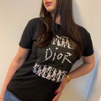 Дамски тениски Dior 2 цвята , снимка 3 - Тениски - 39828996