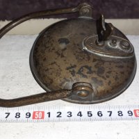 Уникална стара бронзова лампа на газ или масло, снимка 7 - Антикварни и старинни предмети - 38684339