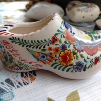 керамичен сувенир Ботуш от Амстердам, Холандия -18 см, снимка 1 - Колекции - 40799621