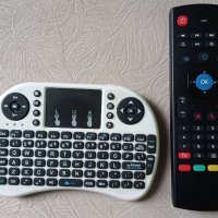 Wireless keyboard + touchpad + Air Mouse Remote, снимка 1 - Клавиатури и мишки - 40007726