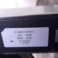 TV стойка с Високоговорител, оригинален LG EAB63188302 за Телевизор LG модел 49LB870V, снимка 2 - Части и Платки - 31758545