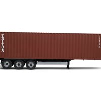 Полу-ремарке Container TRITON - мащаб 1:24 на Solido моделът е нов в кутия, снимка 5 - Колекции - 42920769