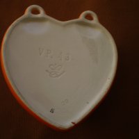 Рядка находка ваза сърце с куче много рядка Hummel Goebel, снимка 4 - Антикварни и старинни предмети - 40246473