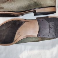 Стилни и италиански обувки от естествен велур Roberto Renzo №43, снимка 10 - Официални обувки - 35508465