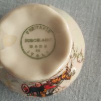 Старинен порцеланов сервиз за кафе- Veritable porcelaine-Made in Italy, снимка 7 - Други ценни предмети - 33882852