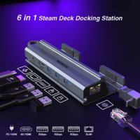 Докинг станция, съвместима със steam deck, снимка 2 - Други игри и конзоли - 39259933