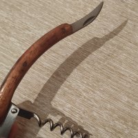 Джобен нож - неръждаема стомана и дърво, снимка 5 - Ножове - 36866361