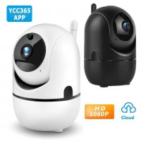 WiFi IP камера бебефон FULL-HD 1080P нощно виждане iCSee YCC365plus, снимка 1 - IP камери - 25345154