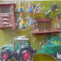 Ферма с работници,трактор, градина,кула, снимка 6 - Играчки за стая - 38707007