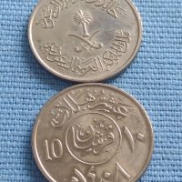 Две монети 10 halala Саудитска Арабия за колекционери 41107, снимка 6 - Нумизматика и бонистика - 42791918