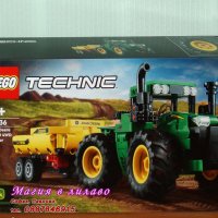 Продавам лего LEGO Technic 42136 - Трактор John Deere 9620R 4WD, снимка 1 - Образователни игри - 38128976