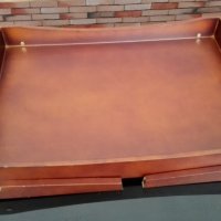 Дървен поднос, сгъваема маса, малка масичка, за лаптоп, снимка 7 - Маси - 37409140