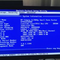 Компютър HP Compaq DC7800p SFF, снимка 2 - Работни компютри - 42215000